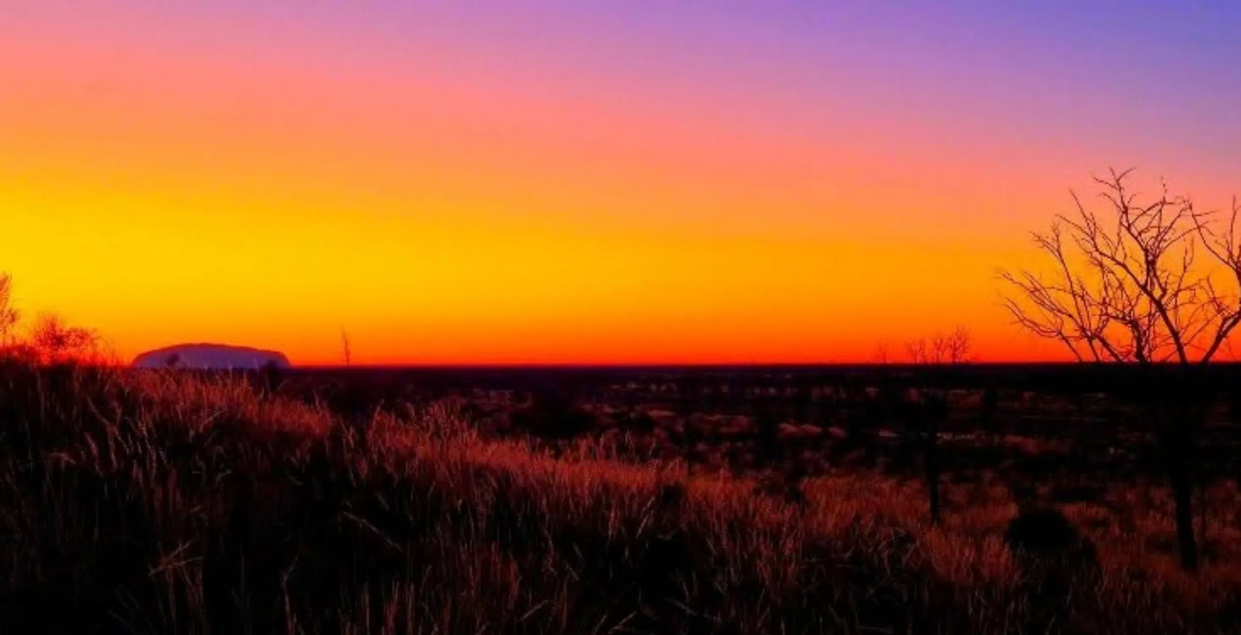 desert landscape, Uluru