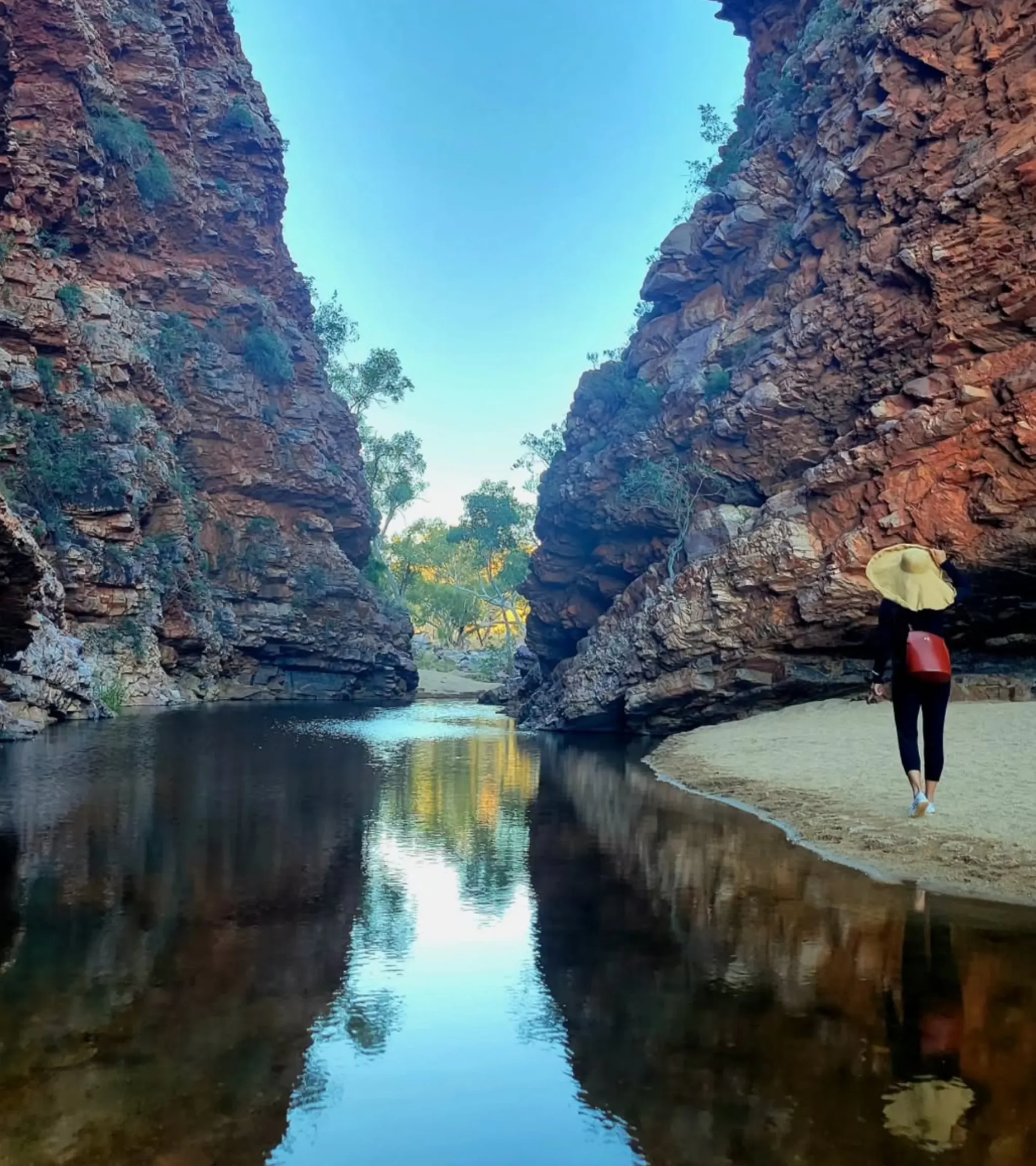 Permanent waterholes, Uluru