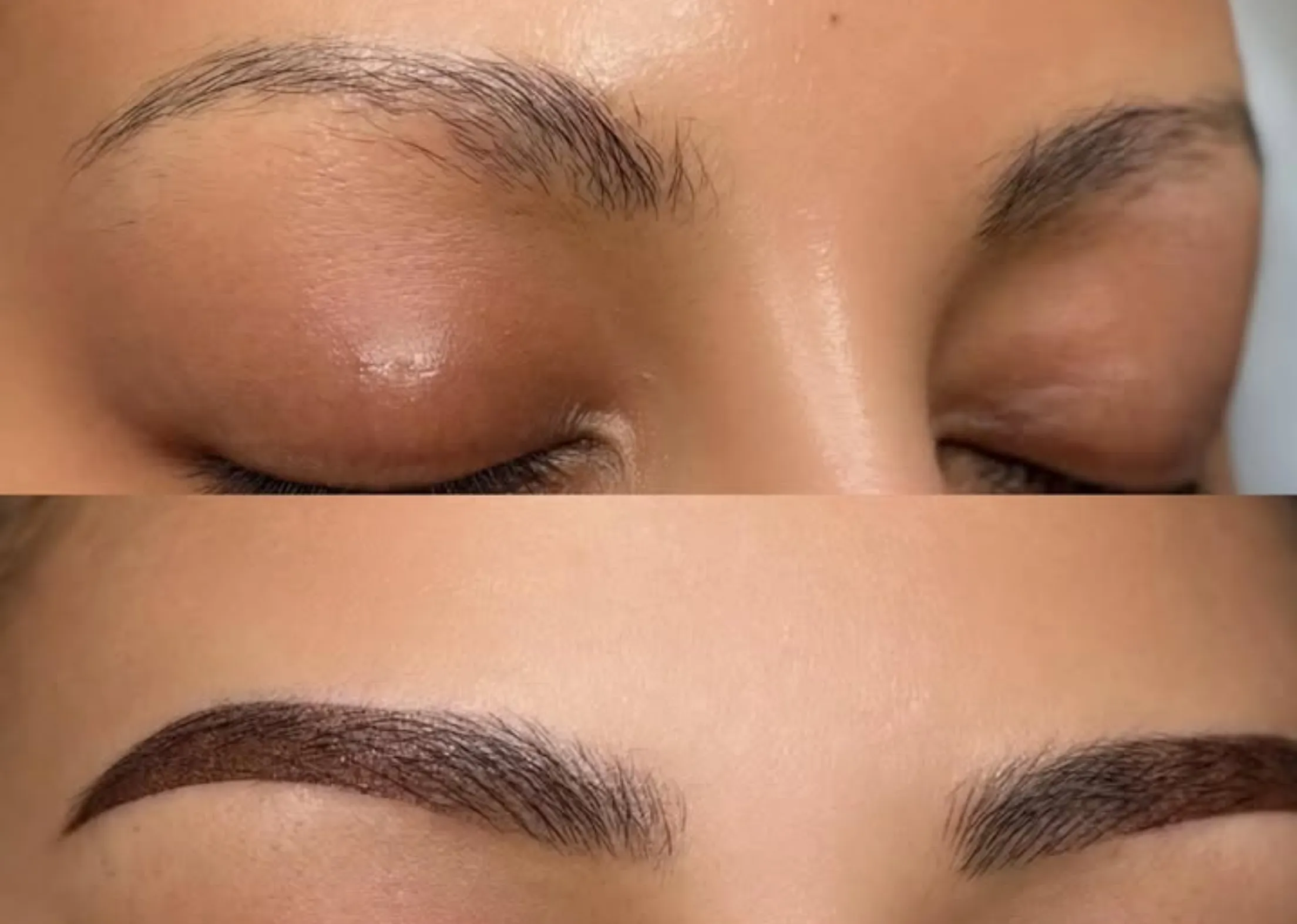 feather-touch brows