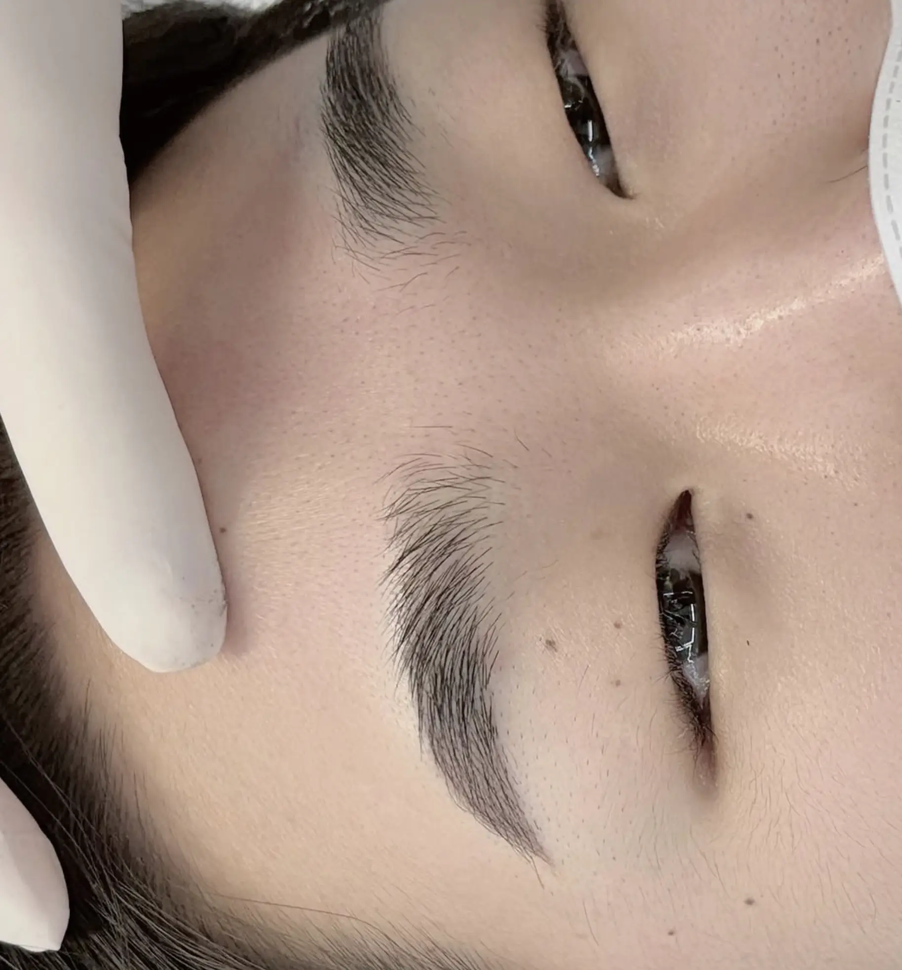 Powder brows for sparse eyebrows